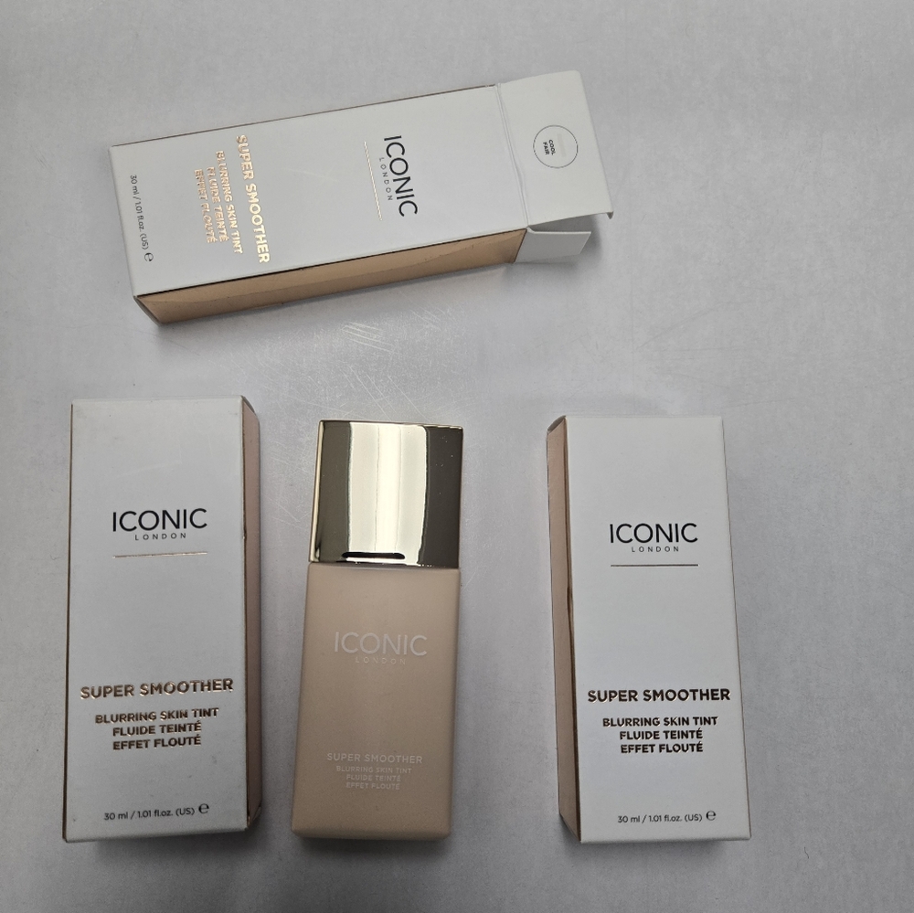 3 Smoothing Skin TintS By ICONIC LONDON COOL FAIR
